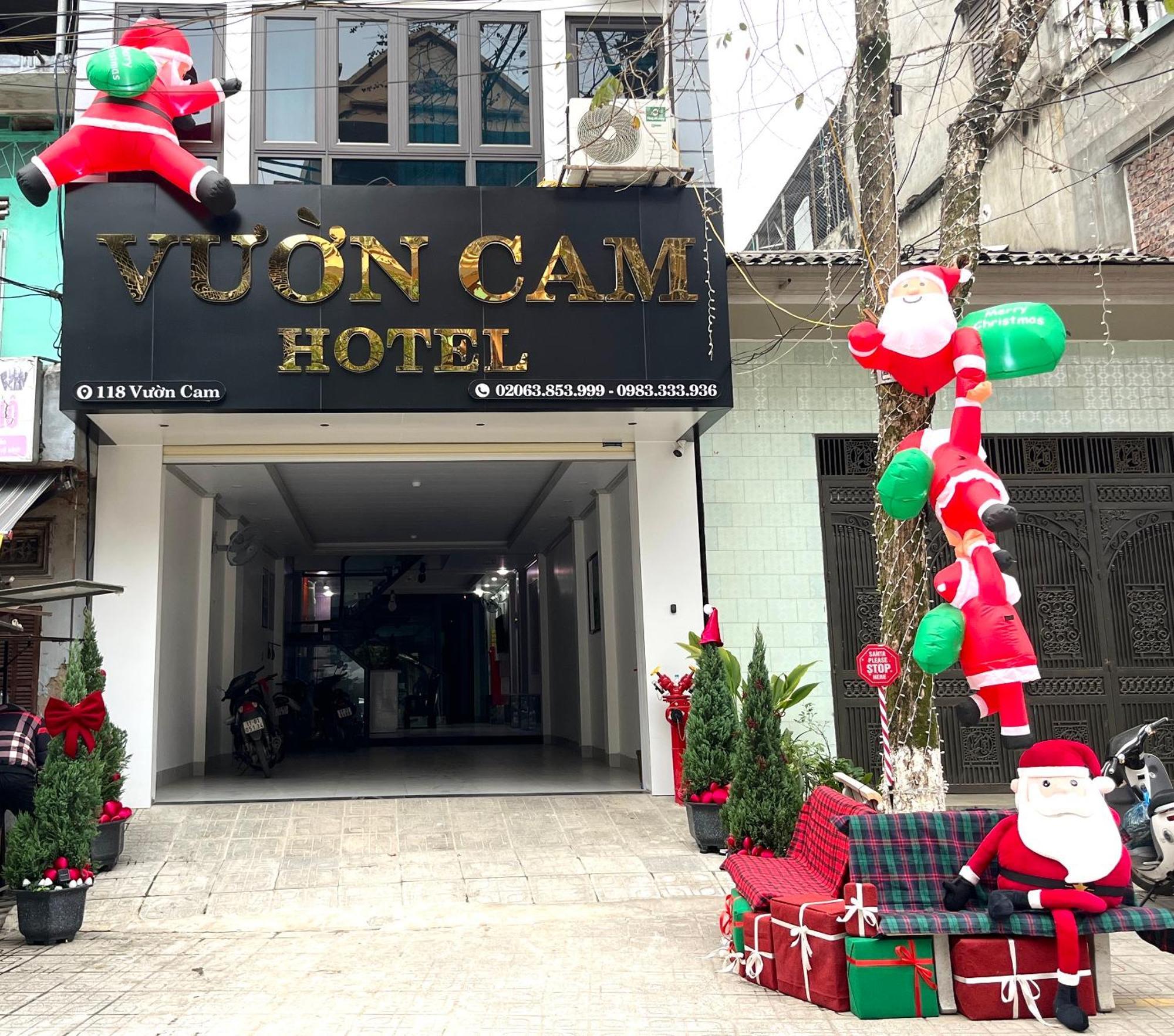 Vuon Cam Hotel Cao Bang Exterior foto